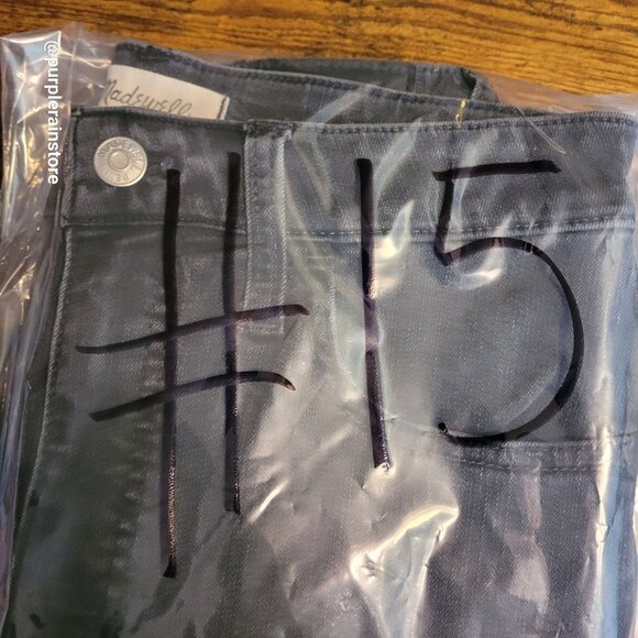 Madewell Jeans 27 Curvy Roadtripper Crop Supersoft Ashmont Wash MB367 Stretch - Picture 13 of 13